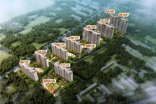 泰和花园效果图