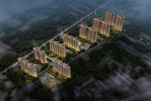 泰和花园效果图